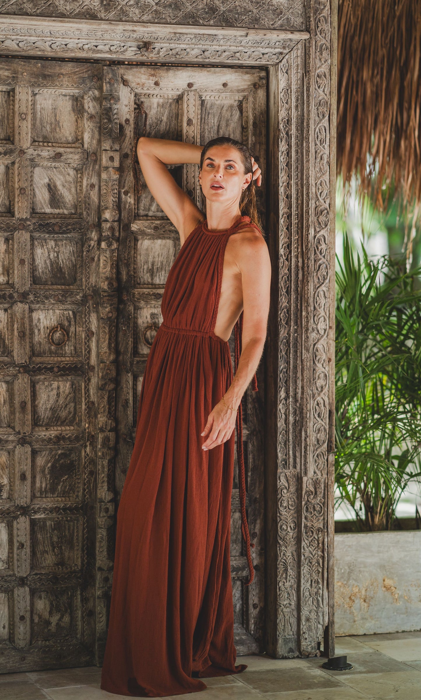 Halter dress | Cotton Gauze