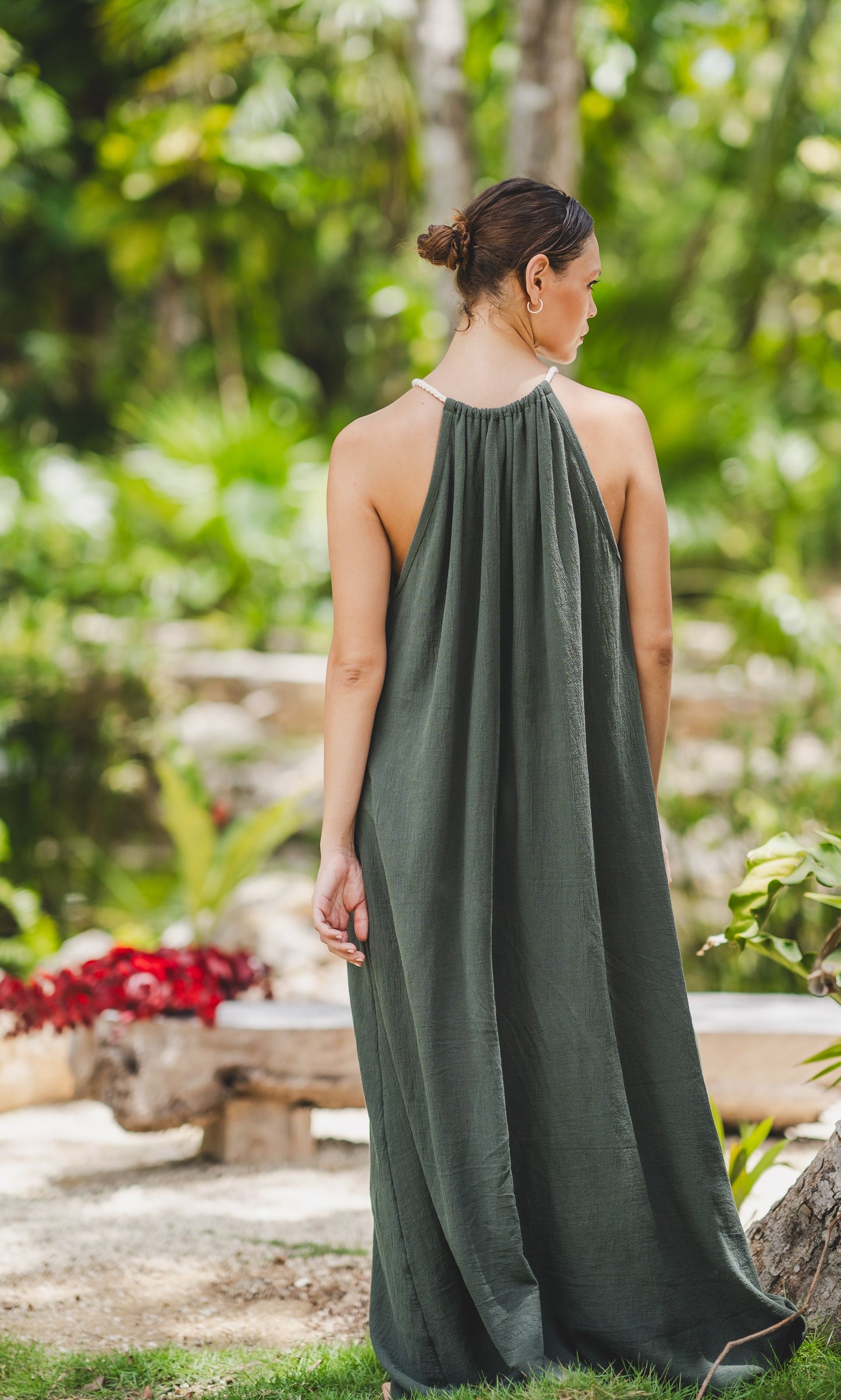 Flores de Yucatán dress | Cotton Gauze