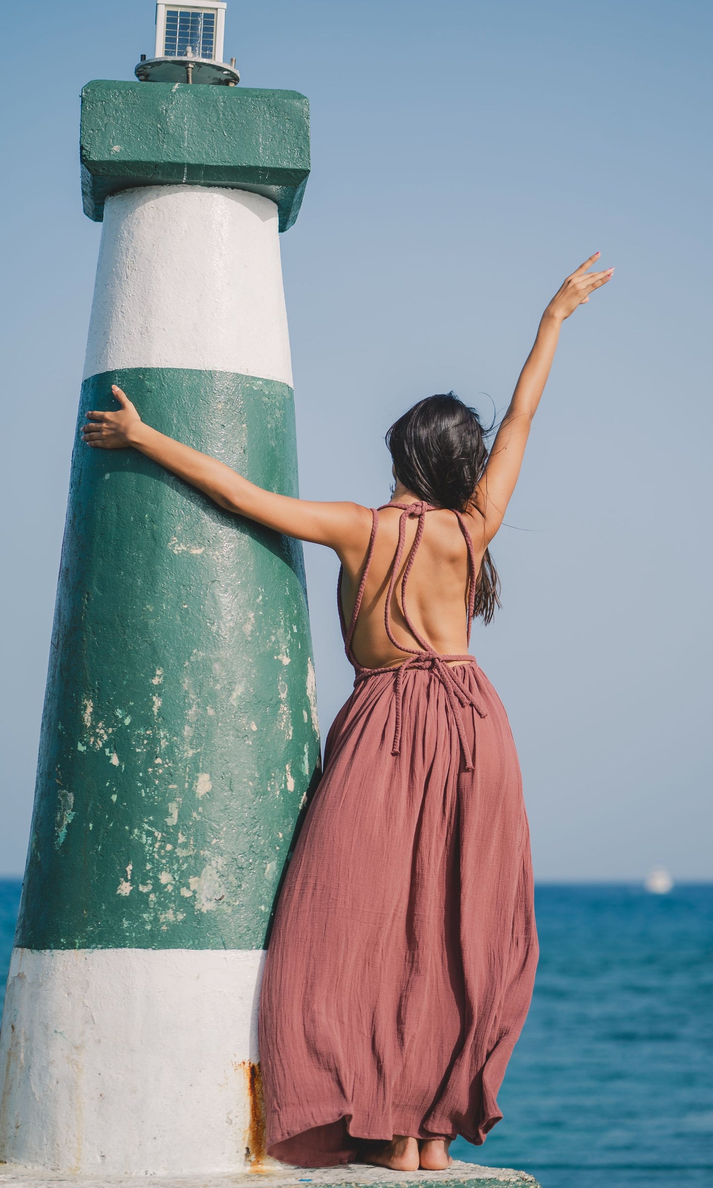 Halter dress | Cotton Gauze