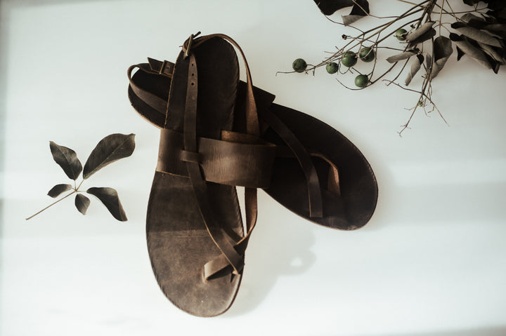 Humay Leather sandals