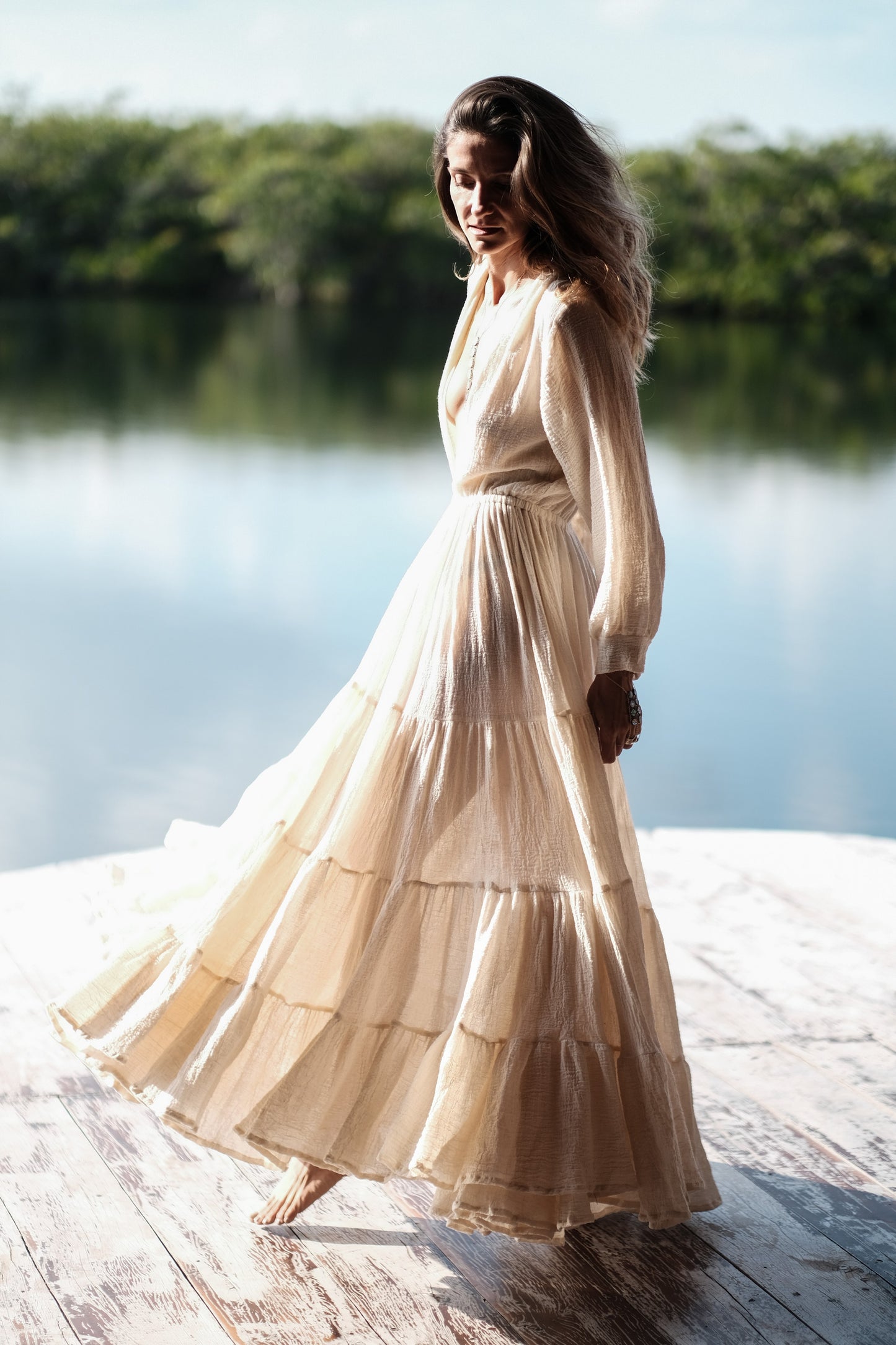 Maria Felix Dress | Organic Cotton