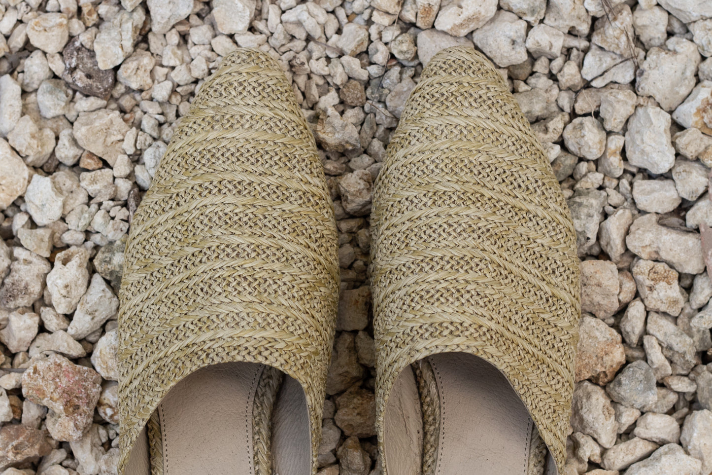 Natural Straw Mules