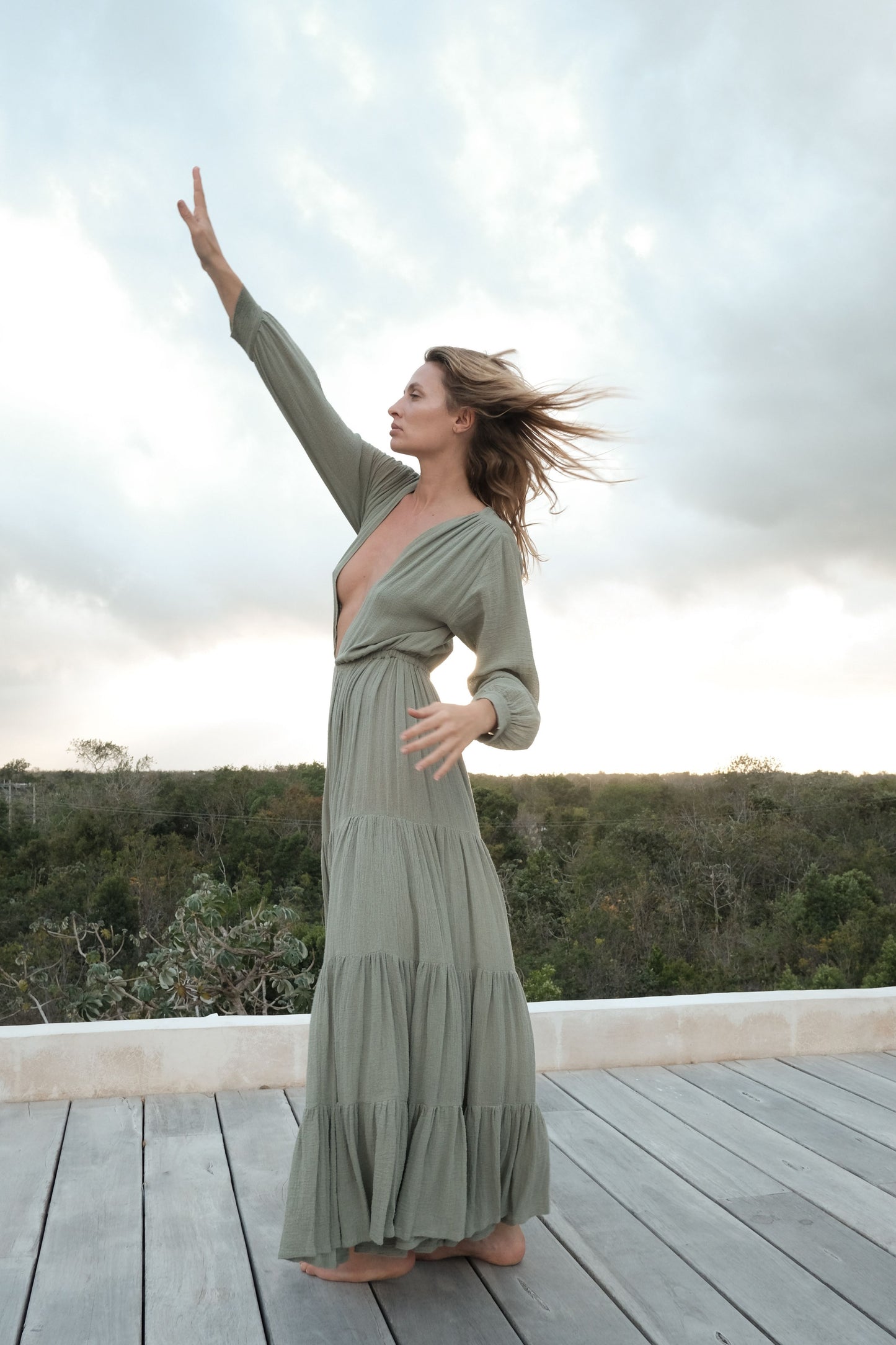 Maria Felix Dress | Organic Cotton