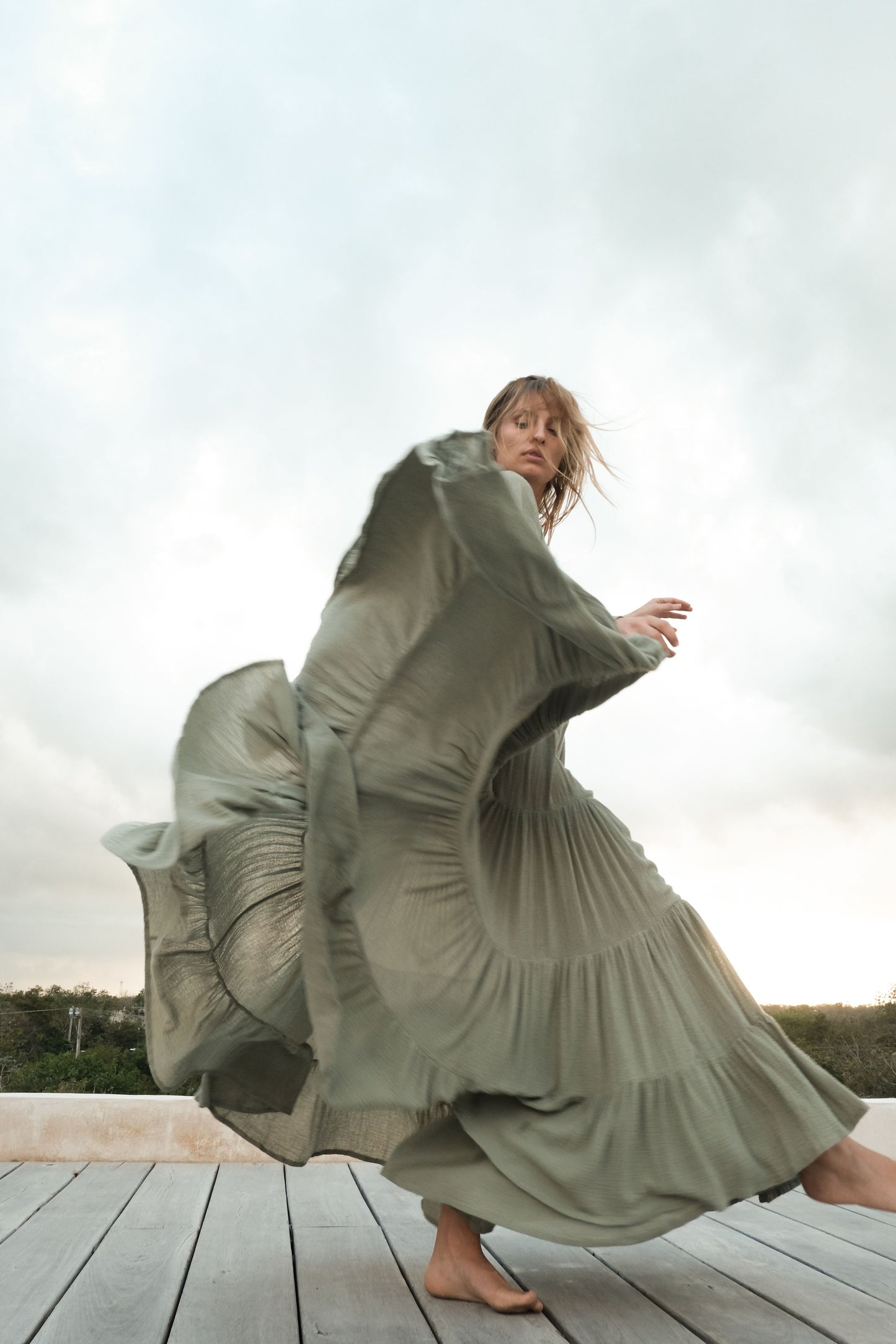 Maria Felix Dress | Organic Cotton