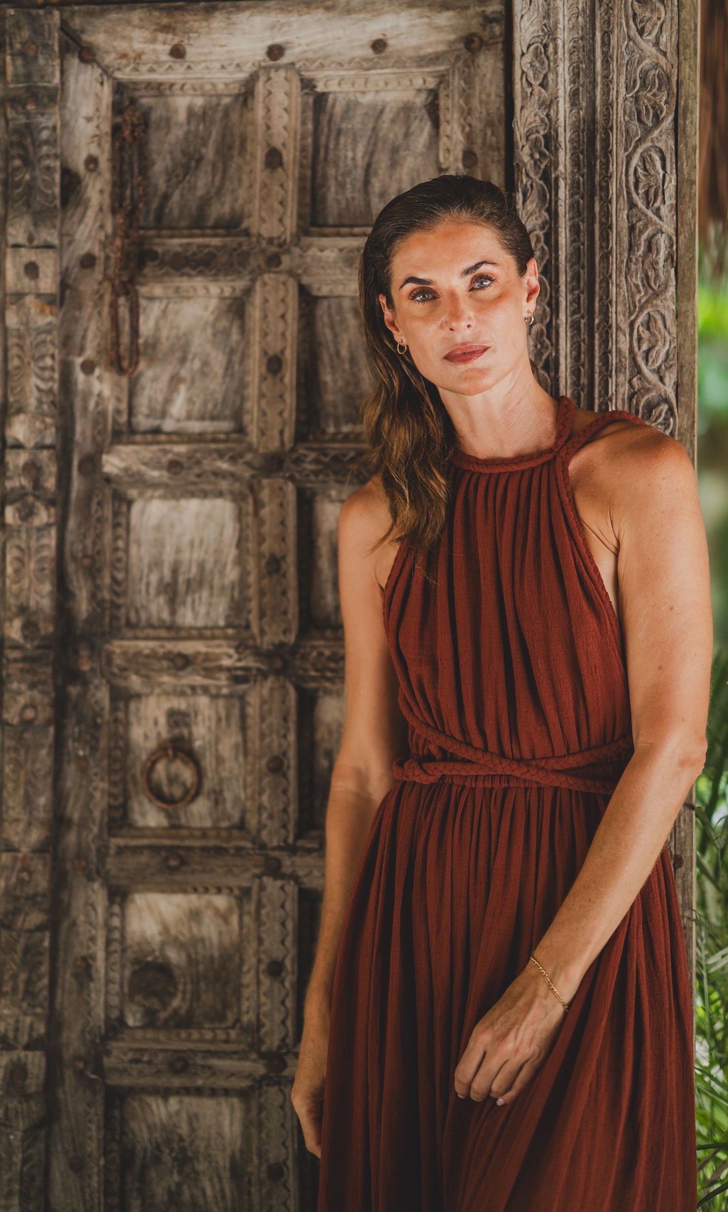 Halter dress | Cotton Gauze