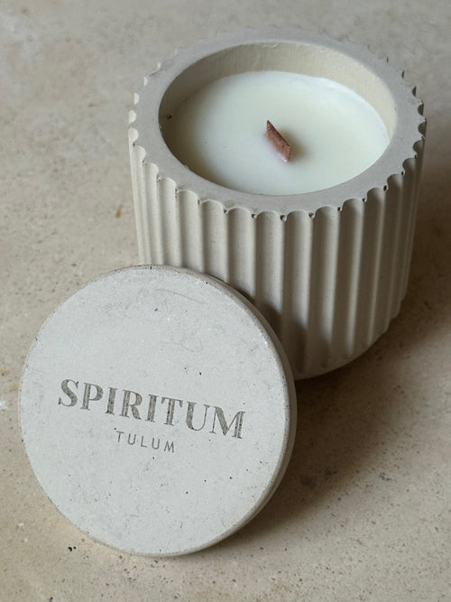 Load image 1 in gallery view. Ruffled Candle
