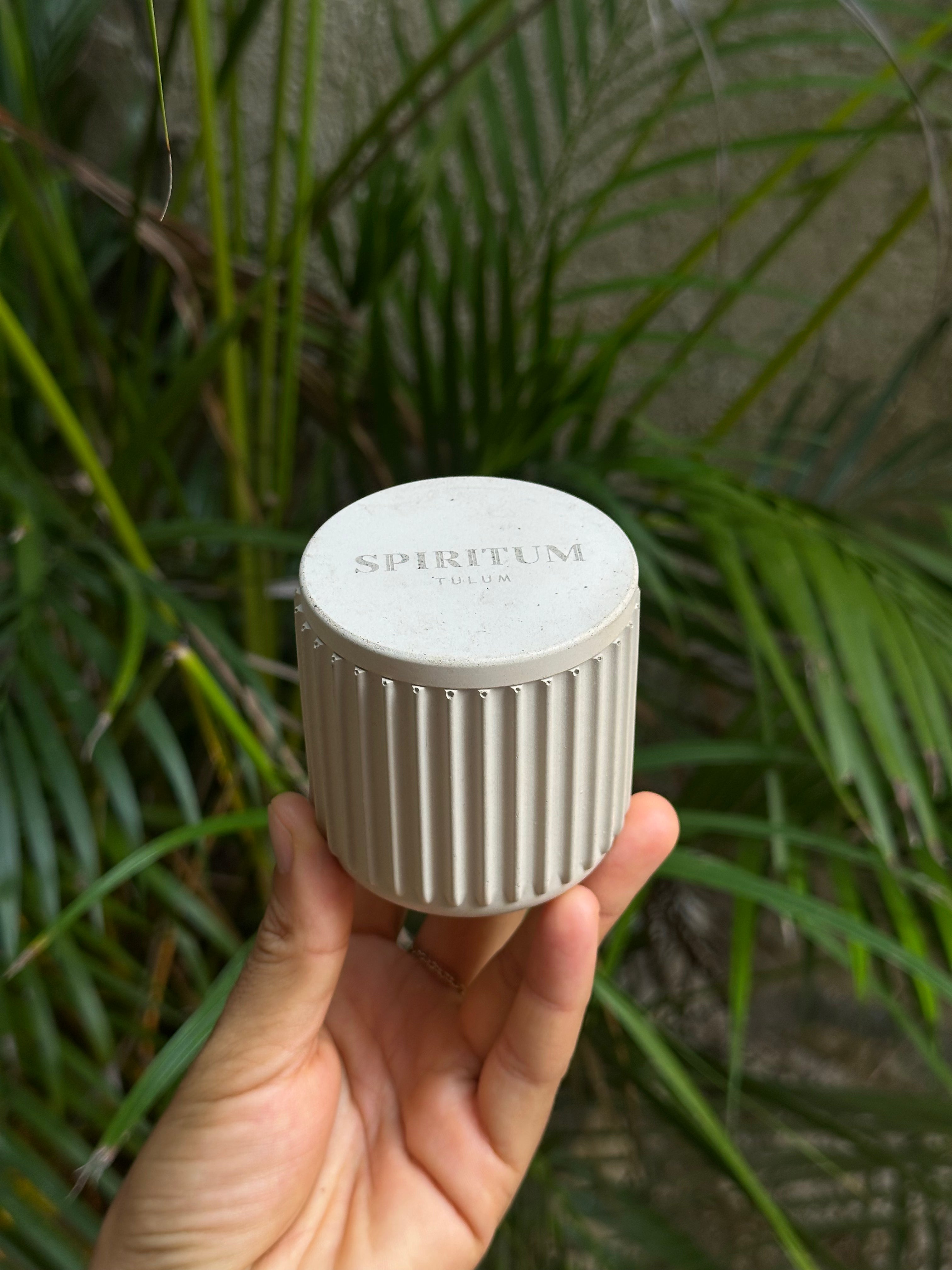 Ruffled Candle