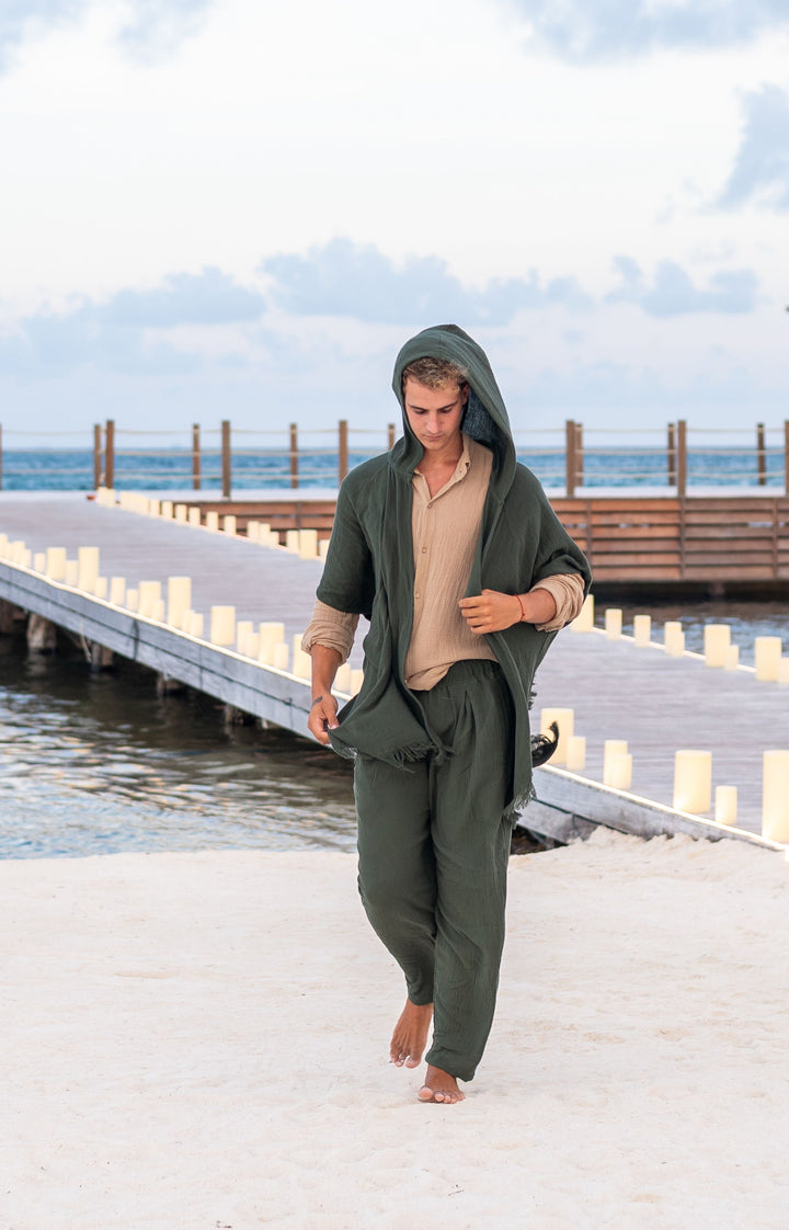 Hooded Ruana