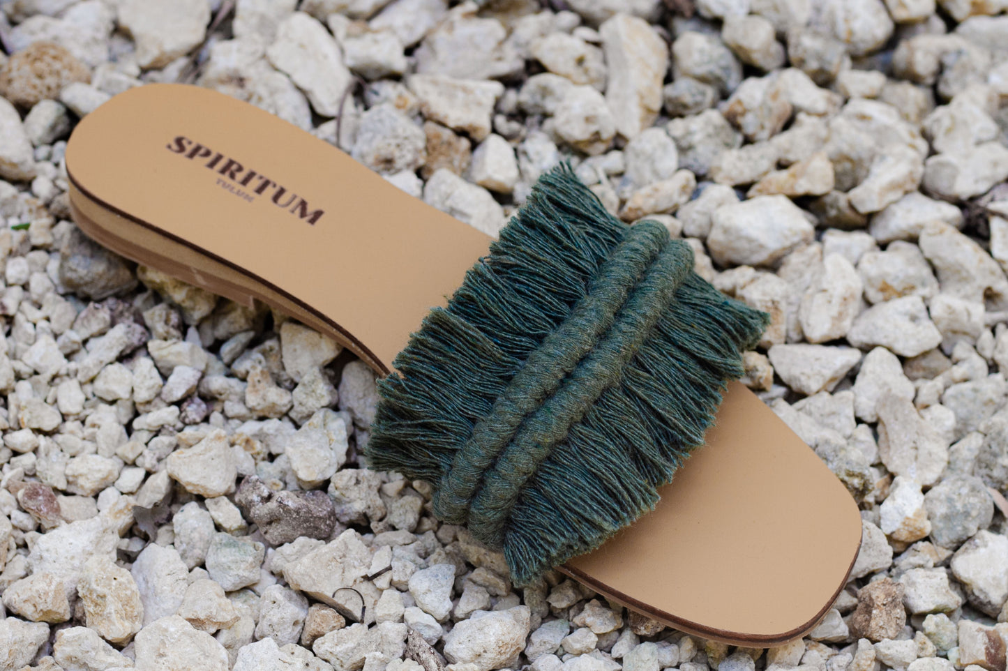 Fringe Sandals Forest