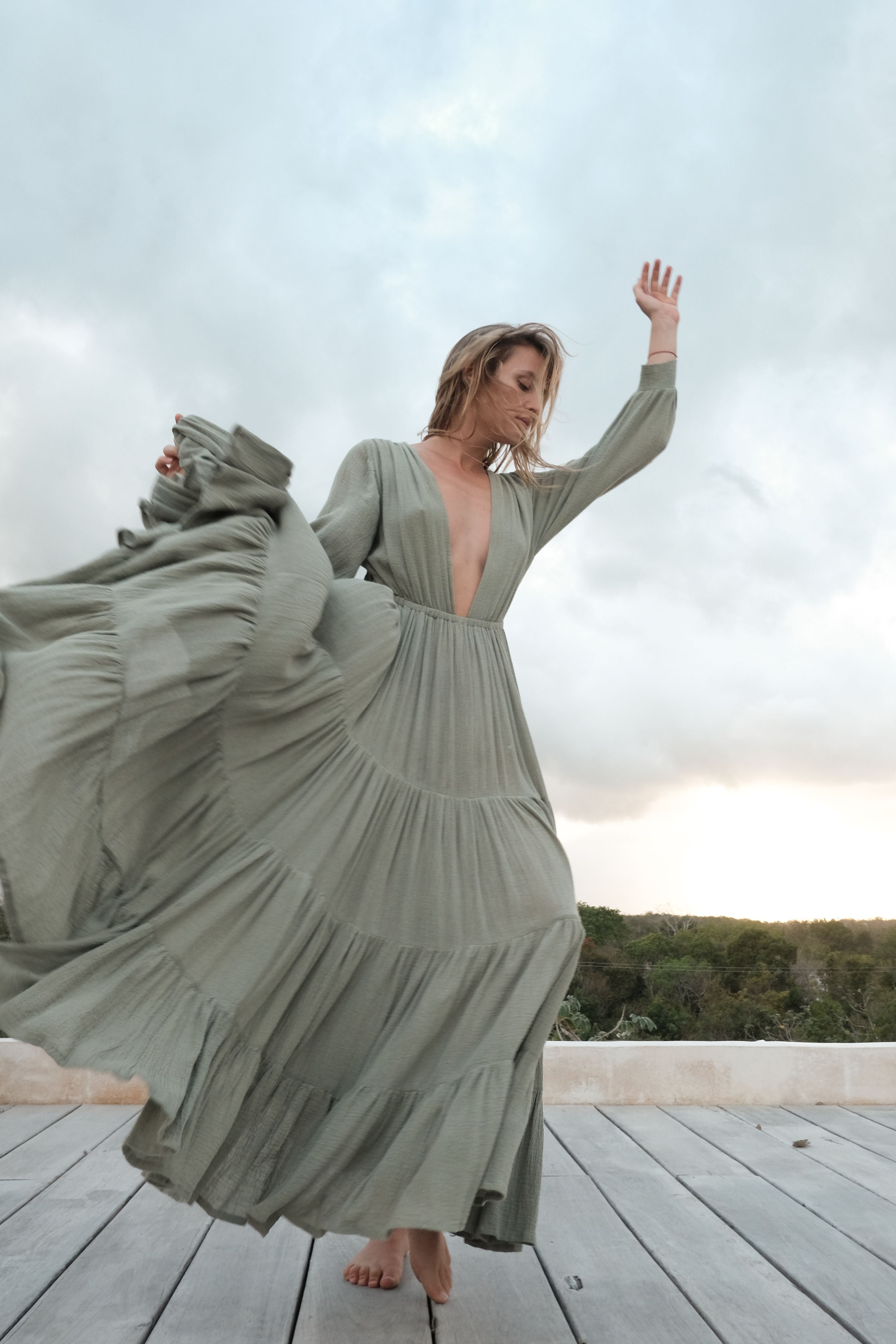 Maria Felix Dress | Organic Cotton