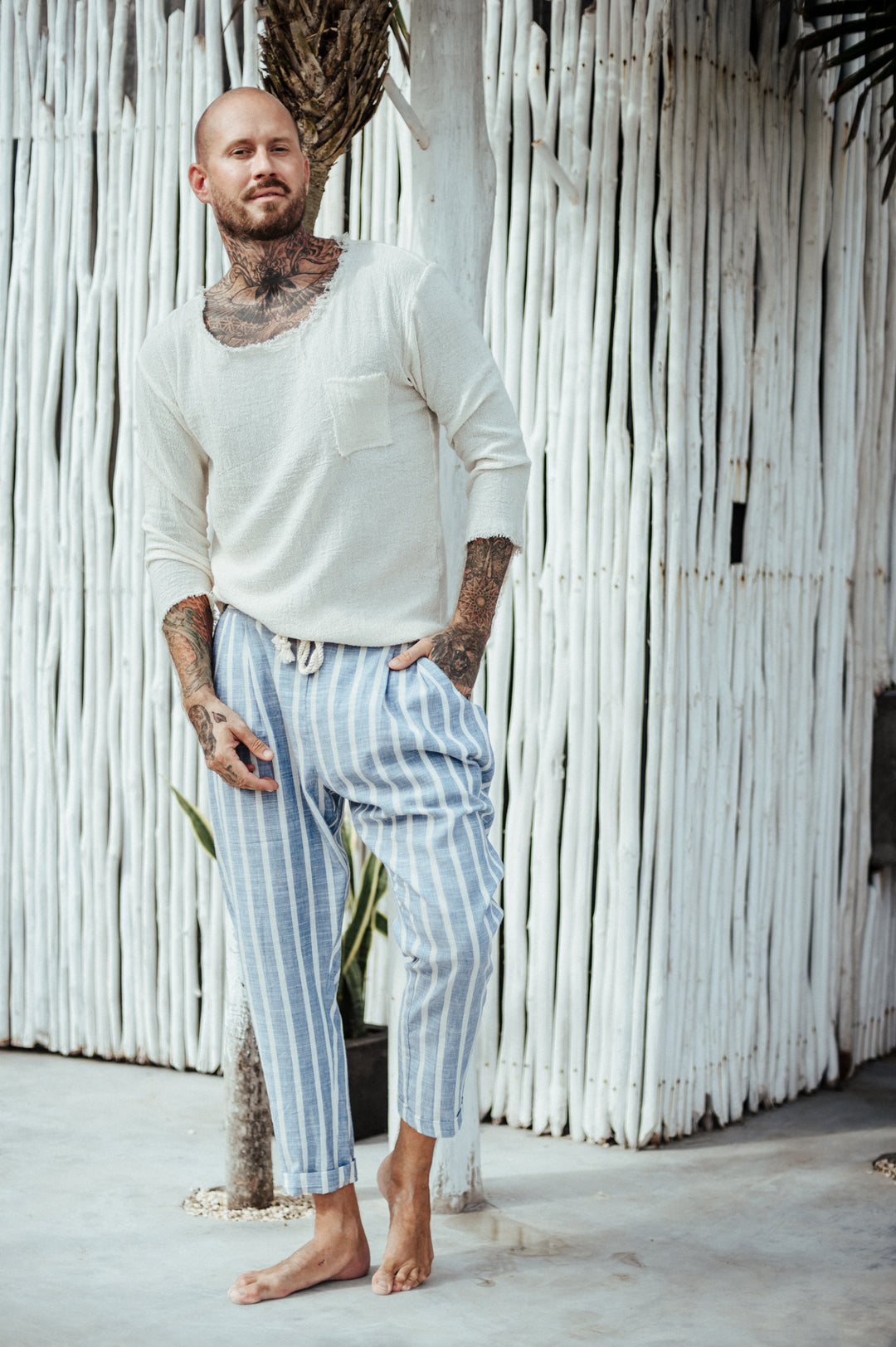 Navy Pants